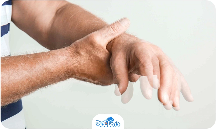 تصویر یک شخص مبتلا به پارکینسون
