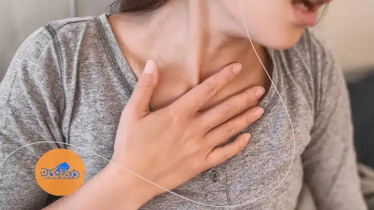 خارش گلو در اثر آلرژی