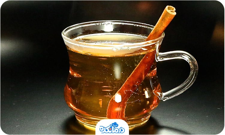  عکس یک فنجان دمنوش دارچین